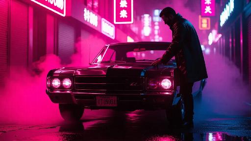 Text to Image AI effects generated image