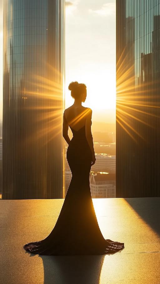 A pastel pink world where a tiny bird is bouncing playfully on a branch ...