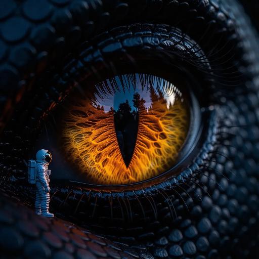 Text to Image AI effects generated image