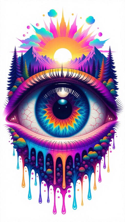 Text to Image AI effects generated image