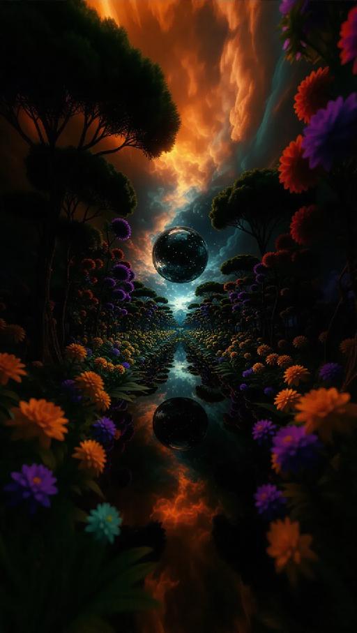 Text to Image AI effects generated image