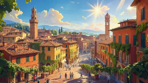 Text to Image AI effects generated image