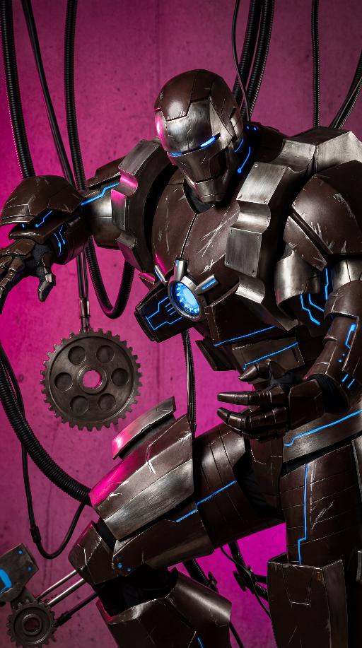 Iron Metropolitan AI effects generated image