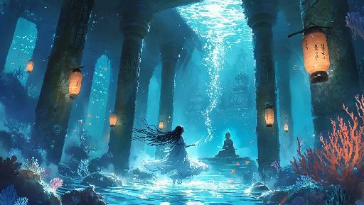 Text to Image AI effects generated image