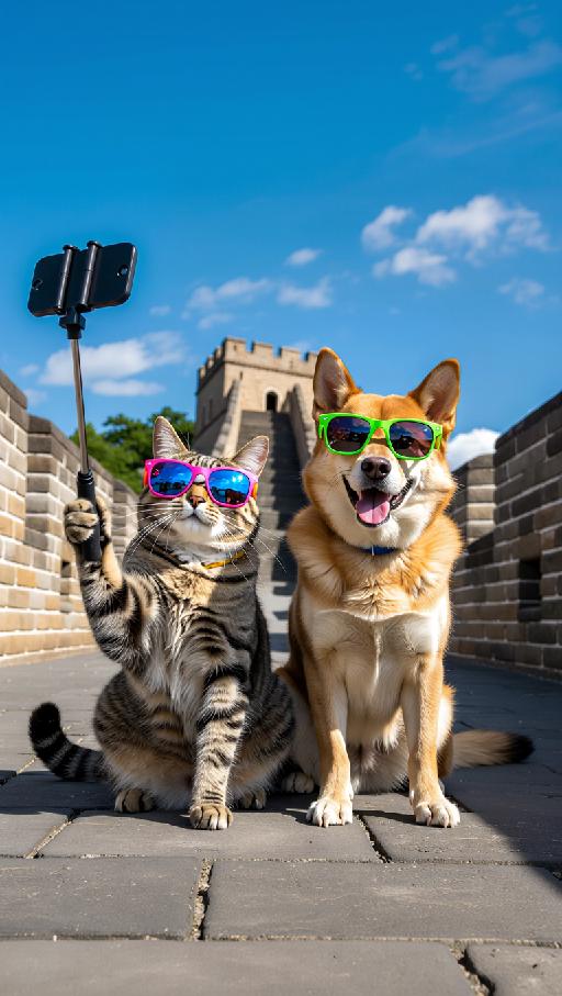 Text to Image AI effects generated image