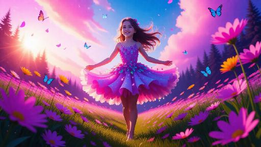 Text to Image AI effects generated image