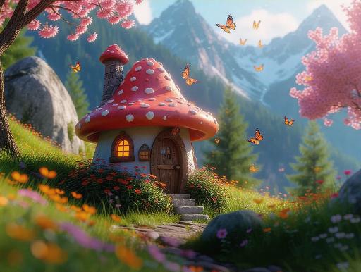 Text to Image AI effects generated image