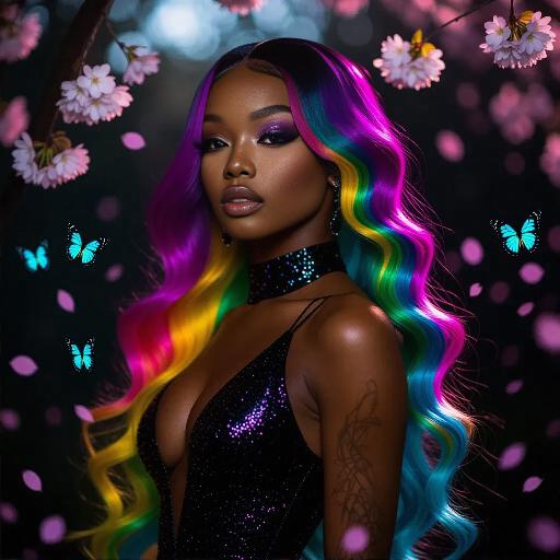 Text to Image AI effects generated image