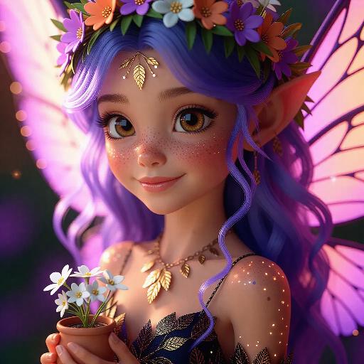 Text to Image AI effects generated image