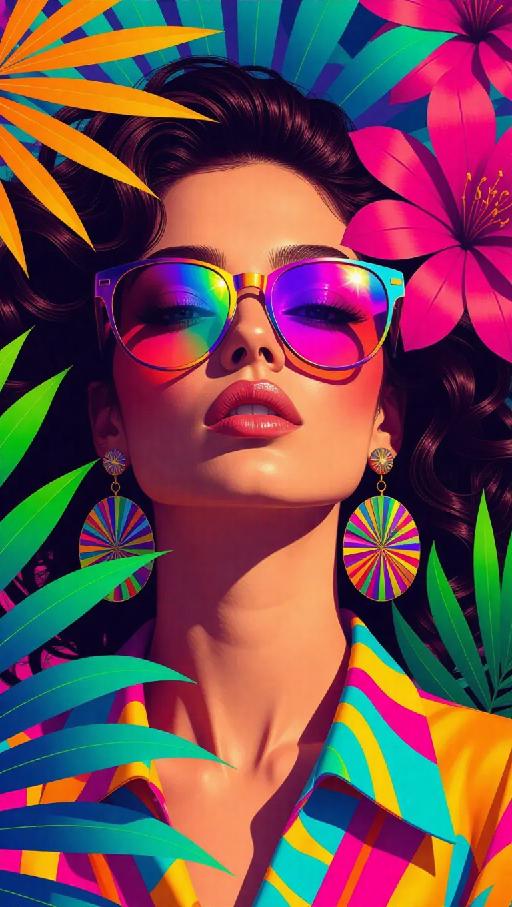 Text to Image AI effects generated image