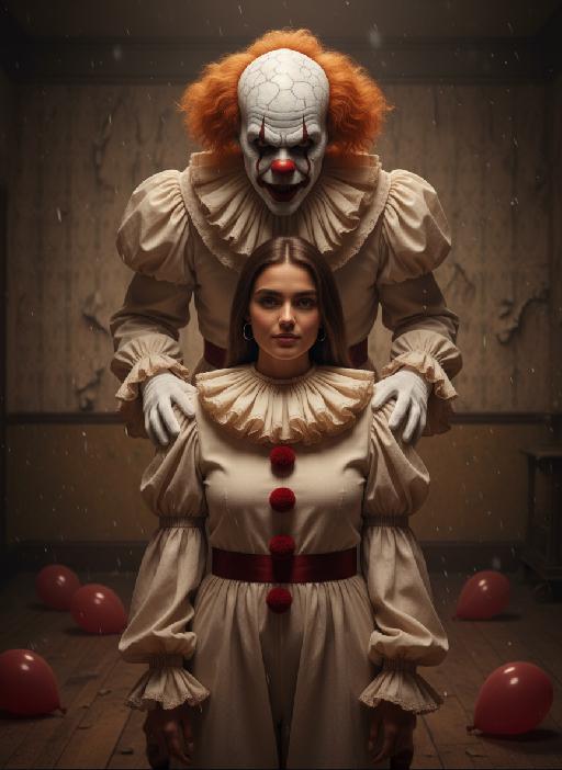 The Red Balloon AI effects generated image