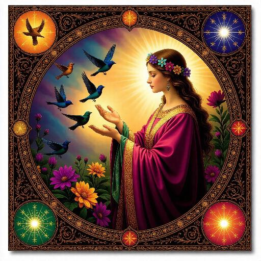 Text to Image AI effects generated image