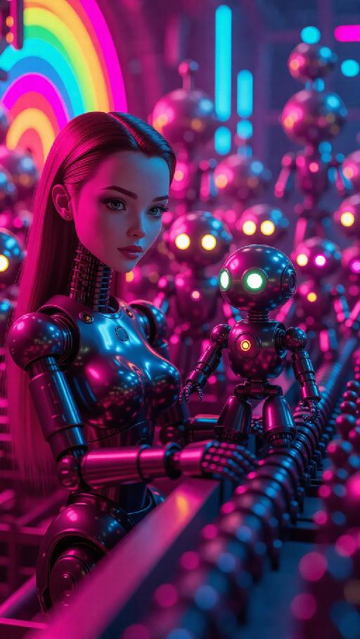 Text to Image AI effects generated image