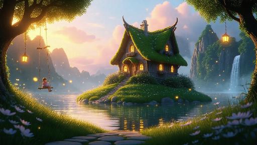 Text to Image AI effects generated image