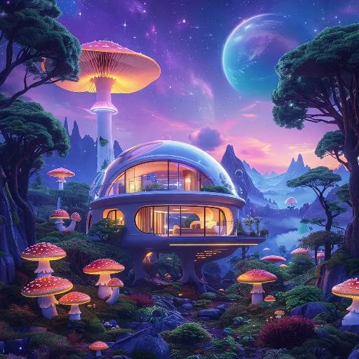 Text to Image AI effects generated image