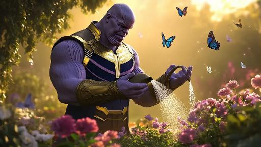 Text to Image AI effects generated image