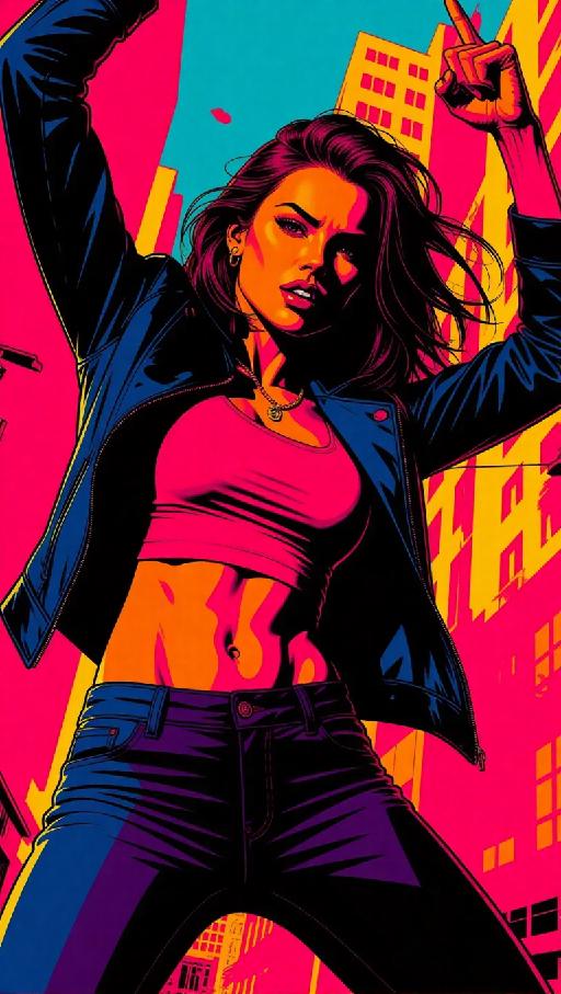 Text to Image AI effects generated image