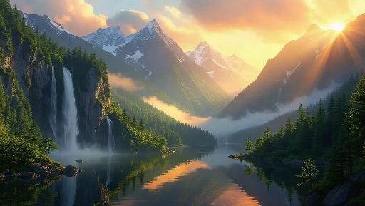 Text to Image AI effects generated image