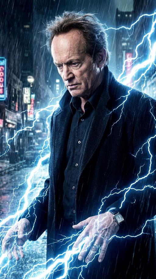 James Cameron's Carlton Strand a.k.a. Electro AI effects generated image