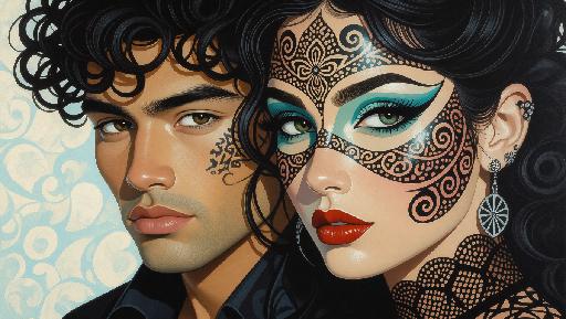 Text to Image AI effects generated image