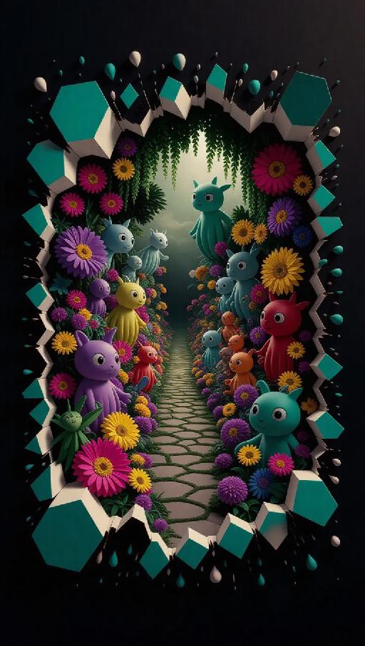 Text to Image AI effects generated image