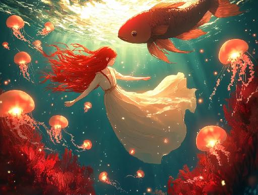 Text to Image AI effects generated image