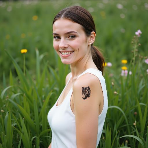 AI Tattoo AI effects generated image