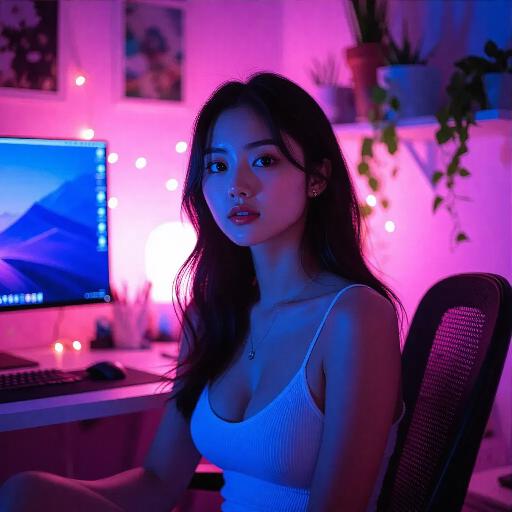 Text to Image AI effects generated image