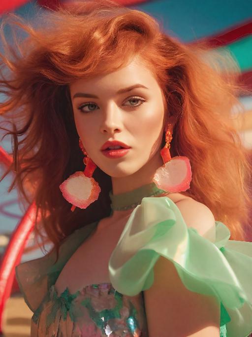 Image to Image AI effects generated image