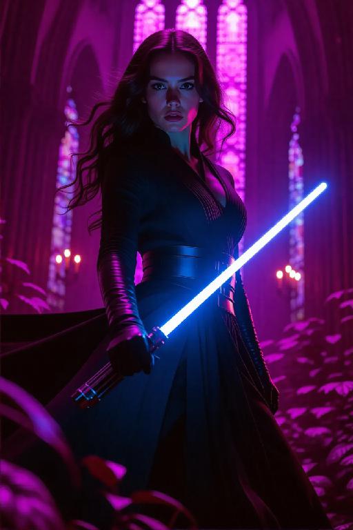 Master Jedi AI effects generated image