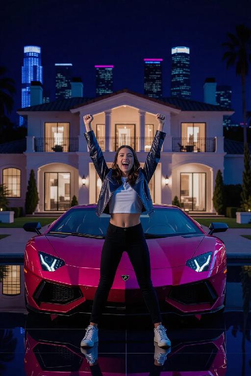 Text to Image AI effects generated image