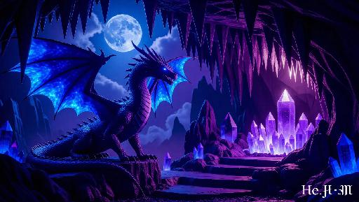 Text to Image AI effects generated image