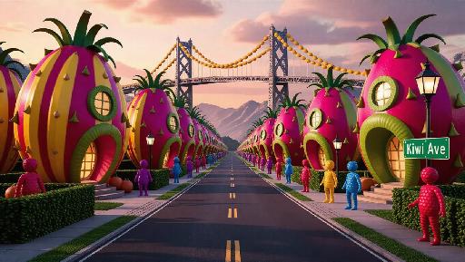 Text to Image AI effects generated image