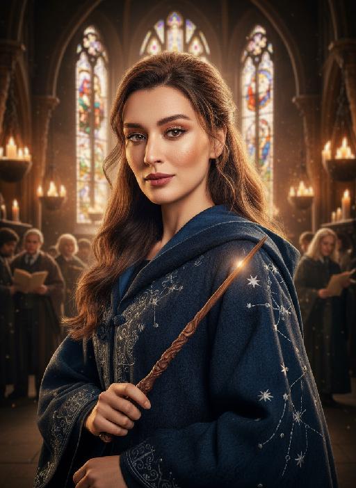 Harry Potter AI effects generated image