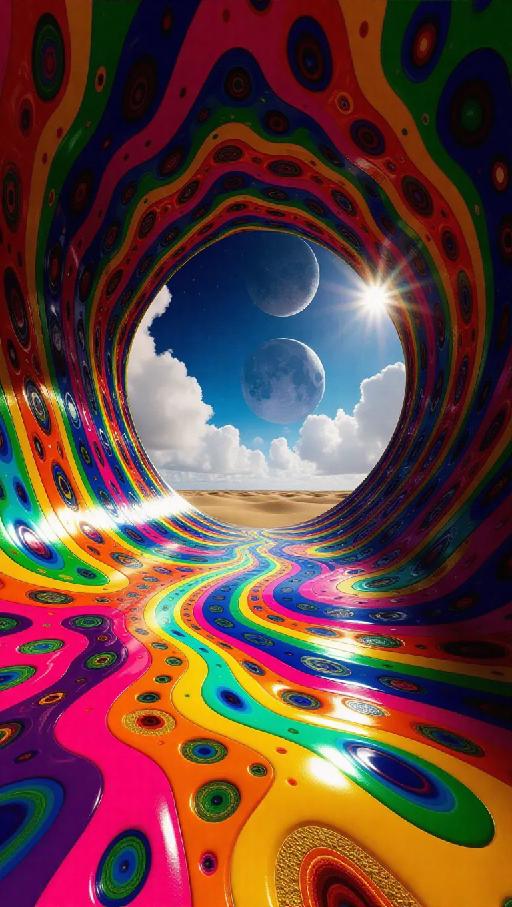 Text to Image AI effects generated image