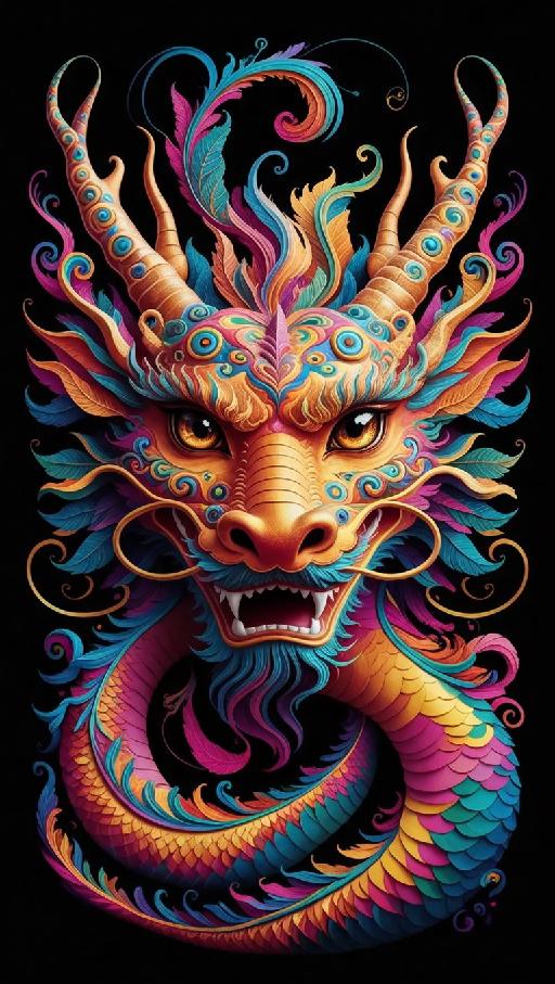 Text to Image AI effects generated image