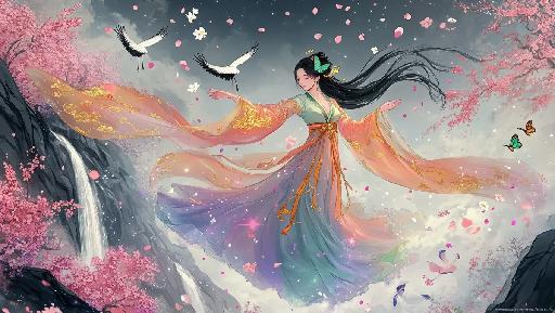 Text to Image AI effects generated image