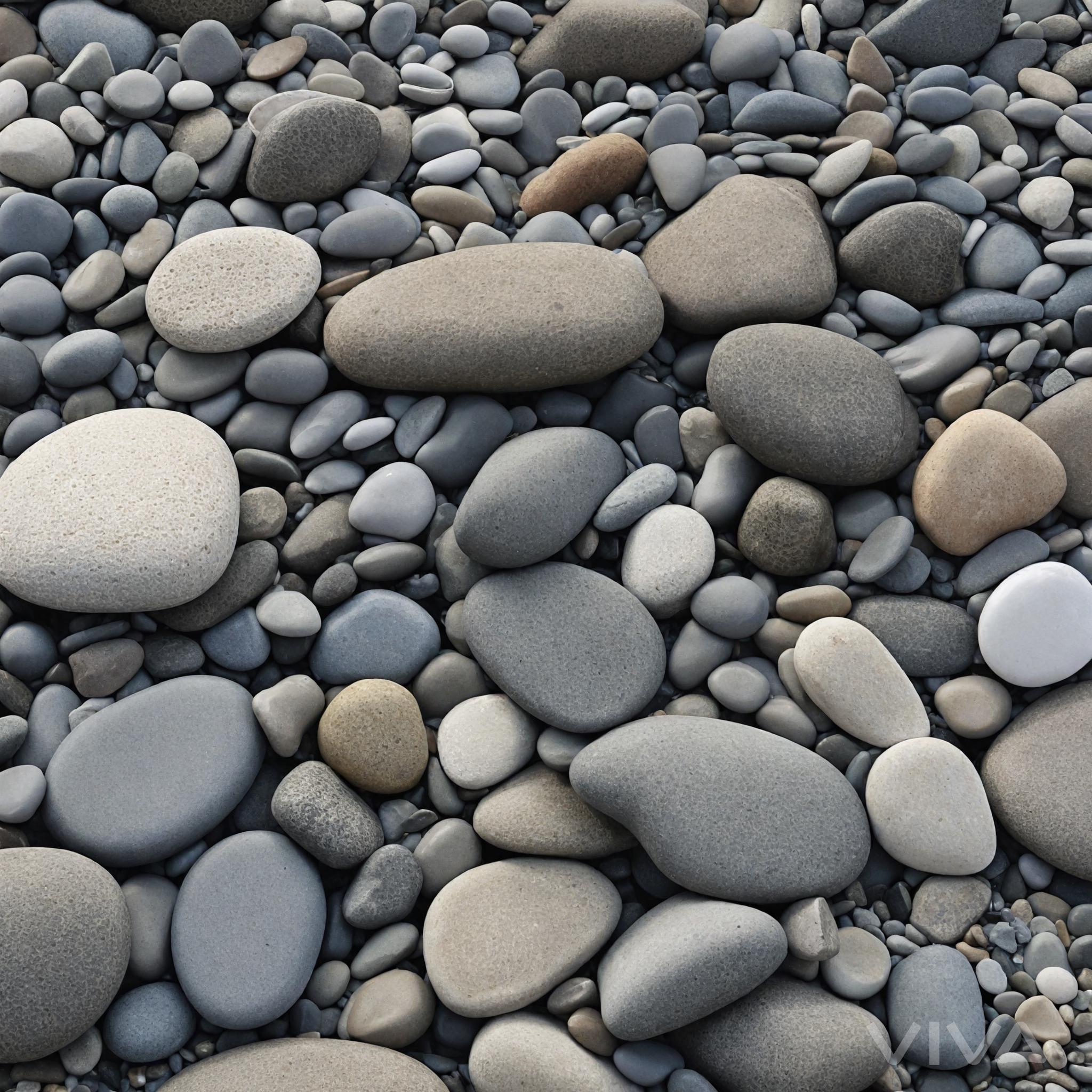 AI-Generated Beach Rock Textures & Zen Patterns | Minimalistic ...