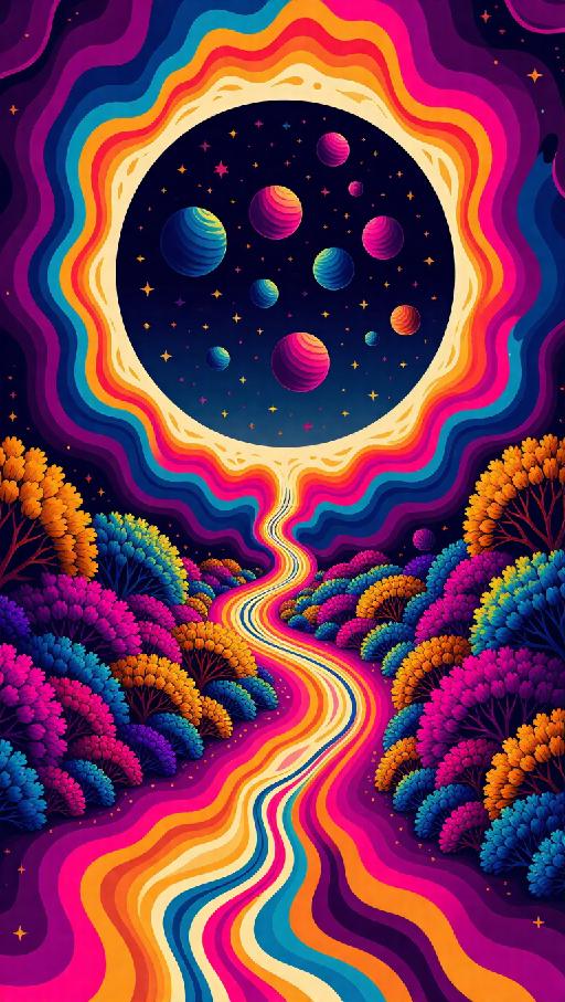 Text to Image AI effects generated image