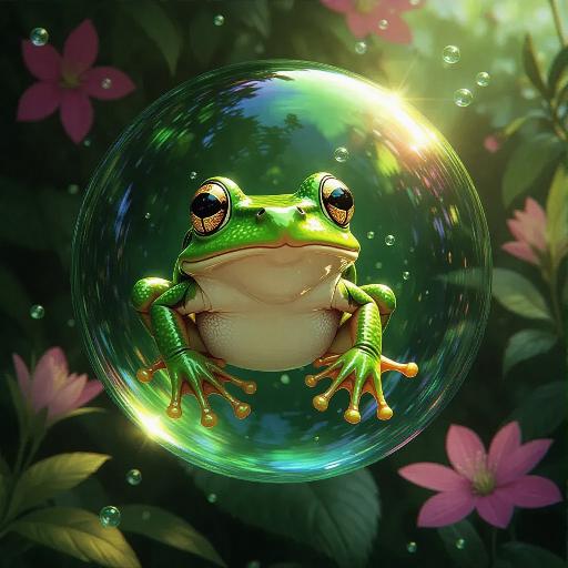 Text to Image AI effects generated image