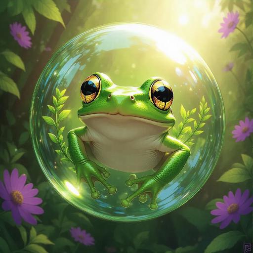 Text to Image AI effects generated image