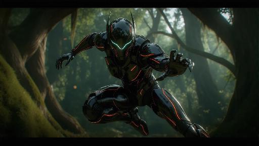 Text to Image AI effects generated image