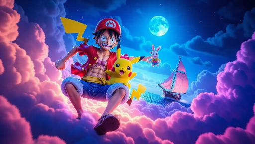 Text to Image AI effects generated image