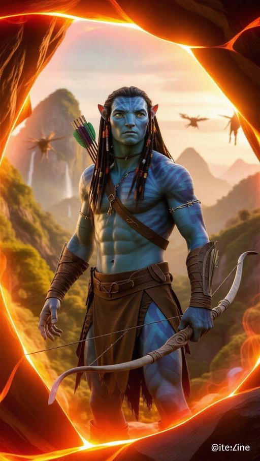 Text to Image AI effects generated image