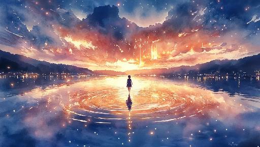 Text to Image AI effects generated image