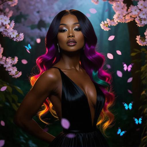 Text to Image AI effects generated image