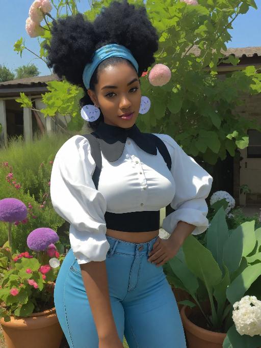 Image to Image AI effects generated image