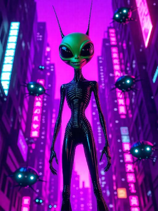 Text to Image AI effects generated image