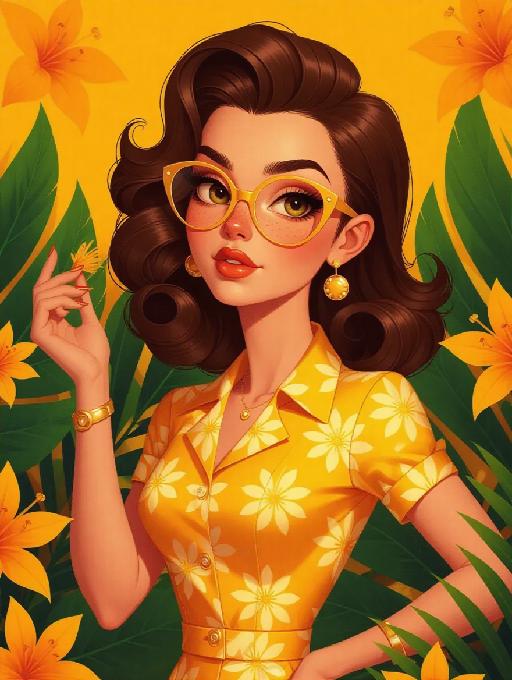 Text to Image AI effects generated image