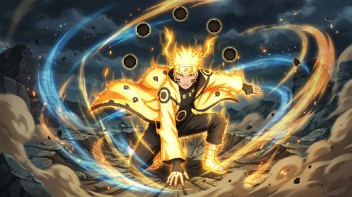 naruto AI effects generated image